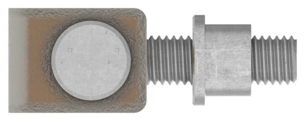 Torband M12 verstellbar schweißbar Stahl (roh) S235JR
