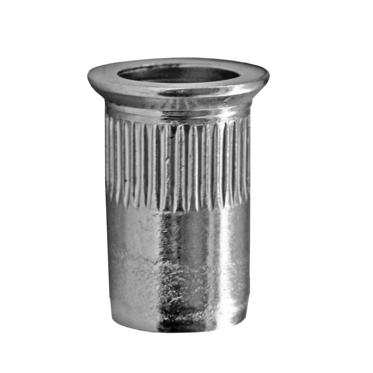 Einnietmutter Edelstahl AISI 304 M5 x 12 mm gerillt-89-11AFTTM5-A.4