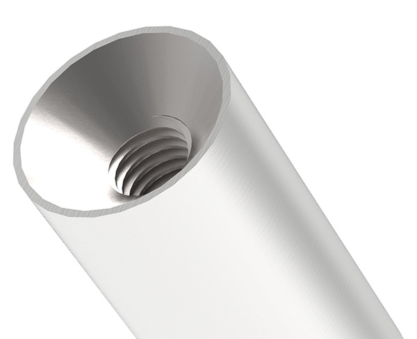 Stift | Maße: 60x14 mm | 135° gebogen | mit Außen - und Innengewinde | V2A
