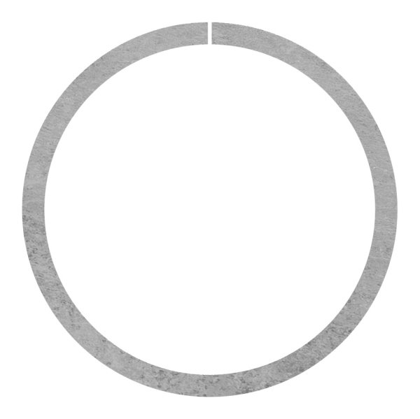 Ring | Material: 12x6 mm | Außen-Ø 100 mm | Stahl S235JR, roh