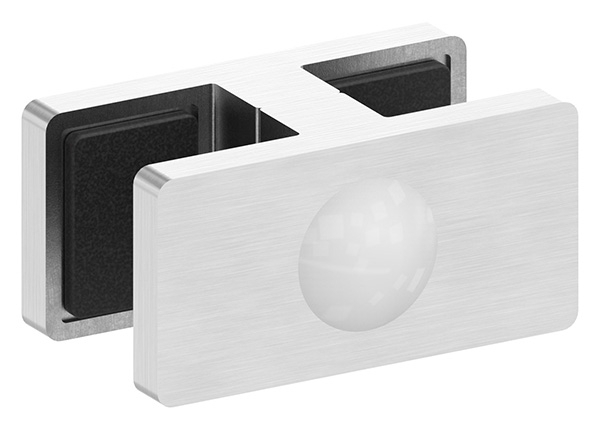 Glasklemme Doppel Glasscheibe  12,76 mm - 13,52 mm