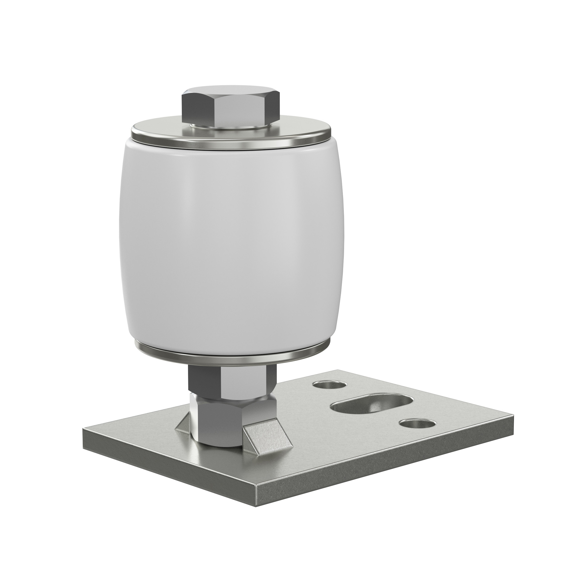 Aussenfuehrungsrolle Schiebetor MEA verzinkt Ø 50 mm 10336650-60-0020.10