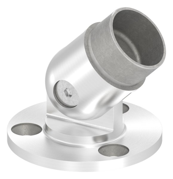 Wandhalter flexibel für Rundrohr Ø 42,4x2,0 mm | V4A