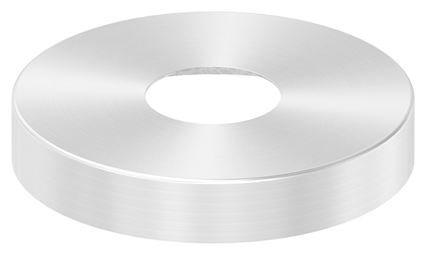 Abdeckrosette Ø 145x25 mm für Rundrohr: Ø 48,3 mm V2A