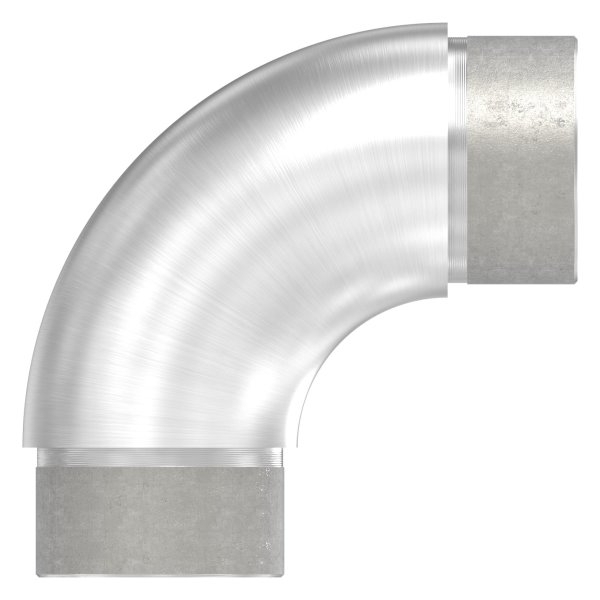 Rohrbogen 90° rund V2A für Rundrohr Ø 42,4x2,0 mm