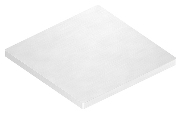 Ankerplatte | Maße: 100 x 100 x 6 mm | V2A
