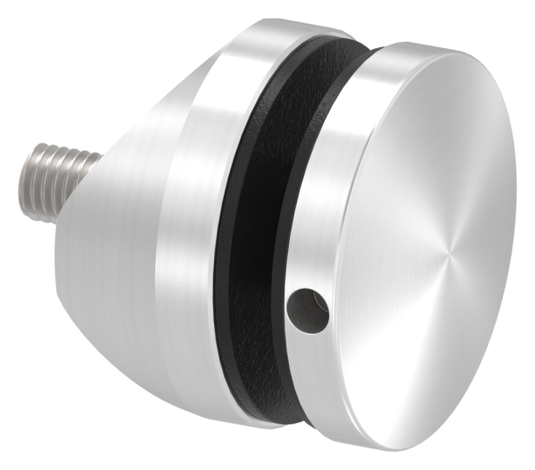 Glaspunkthalter Ø 52 mm- V4A- Anschluss- Rohr Ø 48-3 mm-10-5148.1