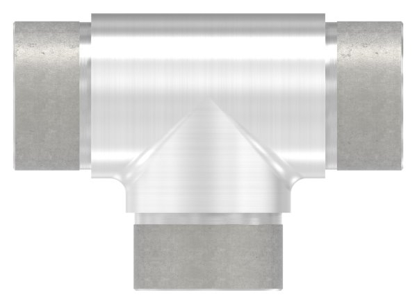 T-Stueck V4A fuer Rohr Ø 42-4 x 2-0 mm zum Stecken-11-3676.1