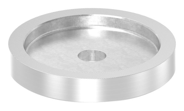 Glas-Punkthalter Ø 62 mm Unterteil | Höhe 10 mm | V2A