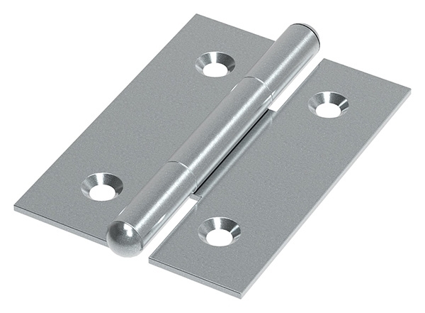 Scharnier 35 x 22mm mit festen Zapfen