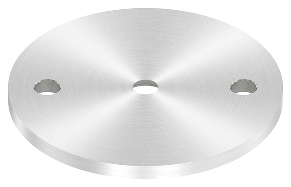 Ankerplatte Ø 70 x 4 mm mit Zentrierbohrung- Ø 6-5 mm- gesenkt V2A-11-2205.4