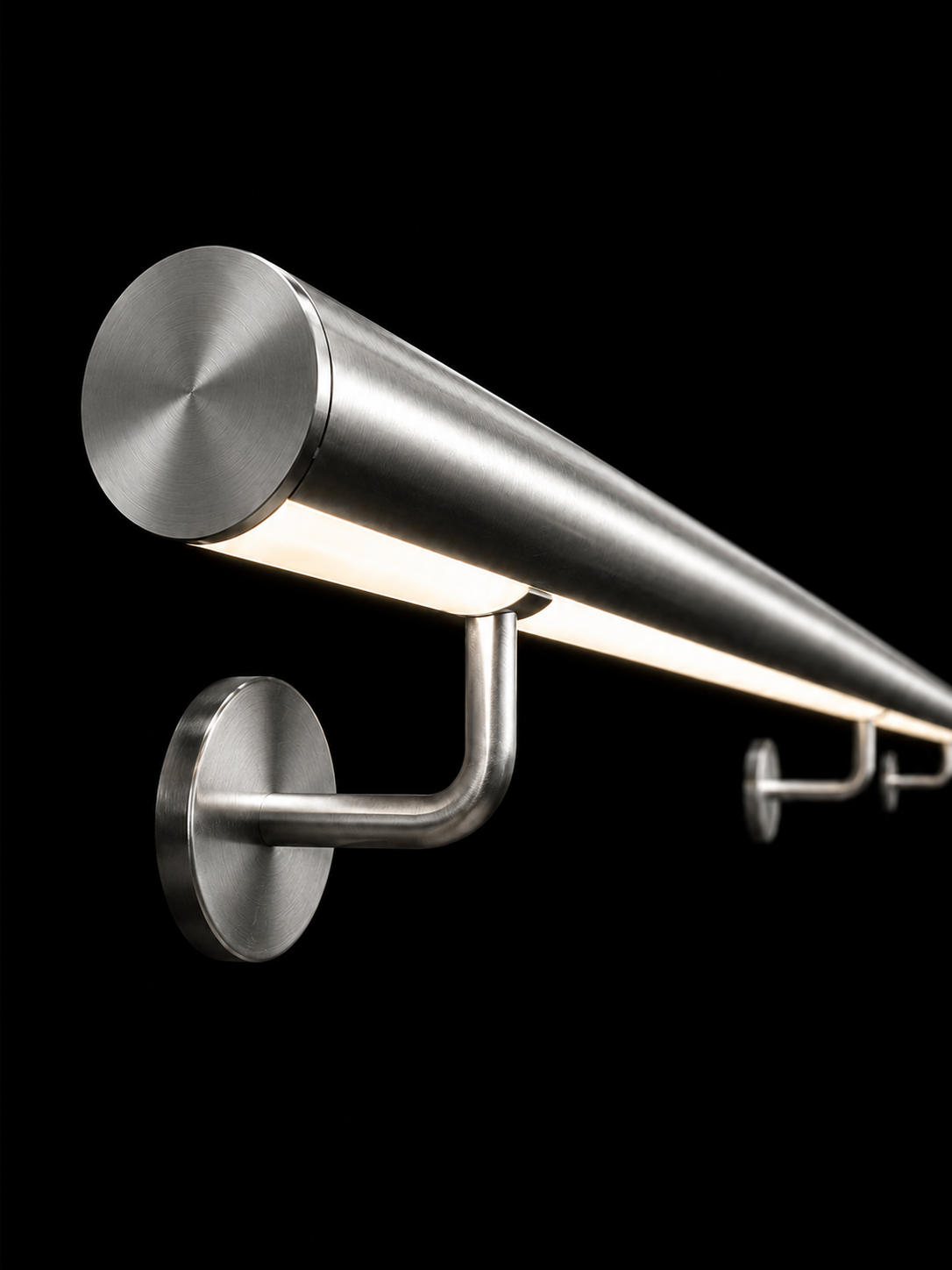 LED-Handlaufsystem für Nutrohr Ø 42,4 mm