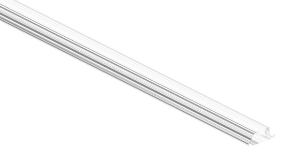 LED-Nutrohr LUNORA®- Linse fuer gerichtete Lichtverteilung- zum Einschieben in Abdeckung- L- 6000mm-88-11LED-NU-L.6000
