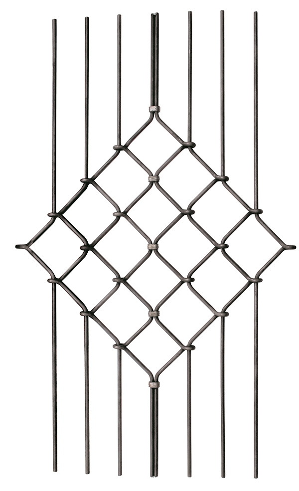 Mittelornament 12mm; Länge 1400mm; Breite 604mm