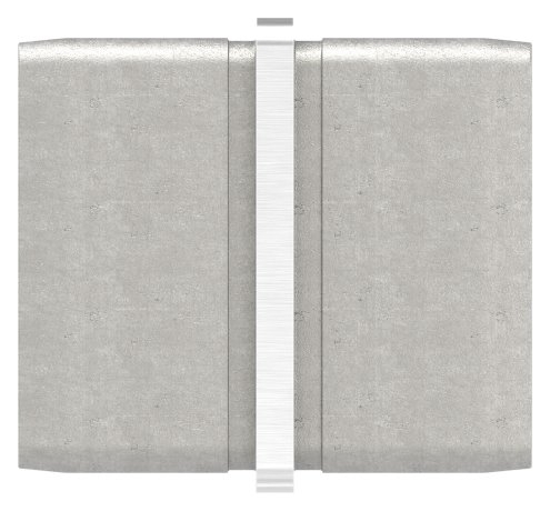 Verbinder zum Stecken und Kleben für 50 x30 x 2,0 mm