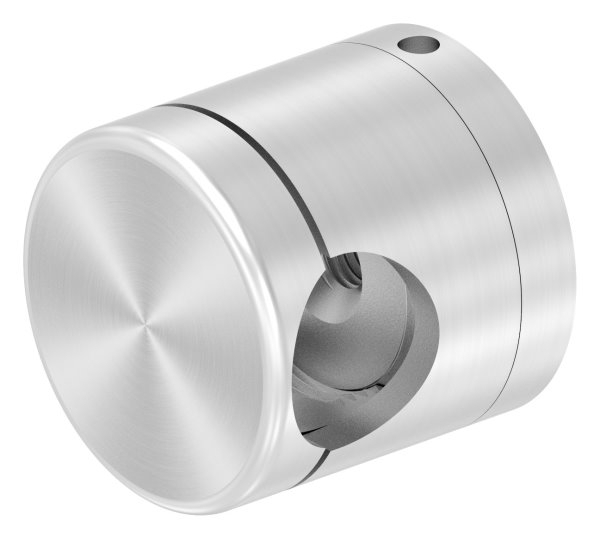 BRENK-fix® Grundhalter fuer Staebe Ø 20mm- ALU-88-11BR-R20M8.ALU