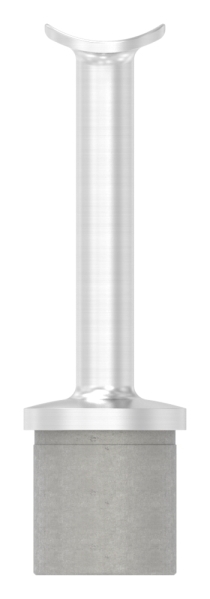 Handlaufstuetze aus einem Stueck mit Halteplatte V2A-11-3863.4