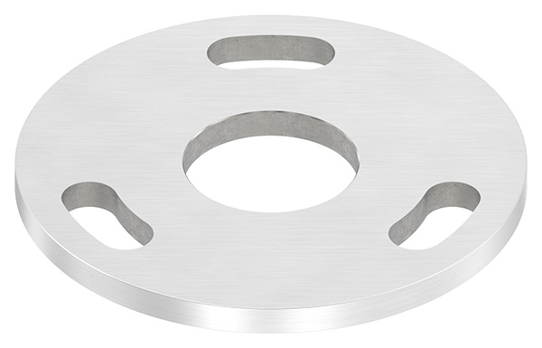 Ankerplatte Maße: Ø 100x6 mm Mittelbohrung: Ø 34 mm V2A
