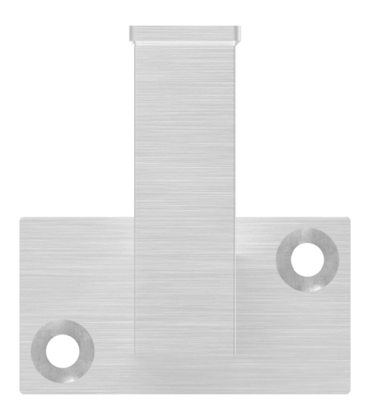 Handlaufhalter zum Anschweißen/Aufschrauben (flach) V2A