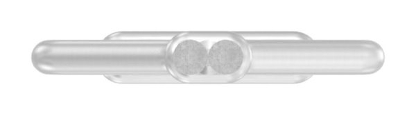 Zierstab Edelstahl V2A Rund Ø 12 mm H 900 mm 2x Gewinde M6-88-1156144.240