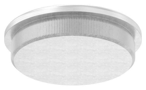 Rohrstopfen für Ø 48,3x2,5 mm leicht gewölbt zum Einschlagen | V2A