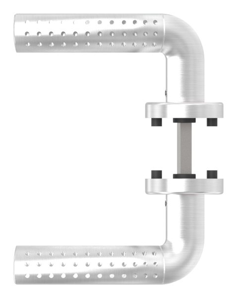 V2A Türdrückerpaar drehbar inklusive 8 mm Drückers