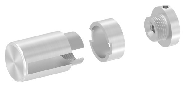 BRENK-fix® Grundhalter für Flachstäbe 40 x 8mm, V2A