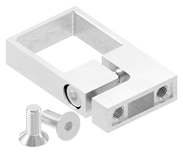 Spannring für Rohr 40x40 mm V2A | 40 mm