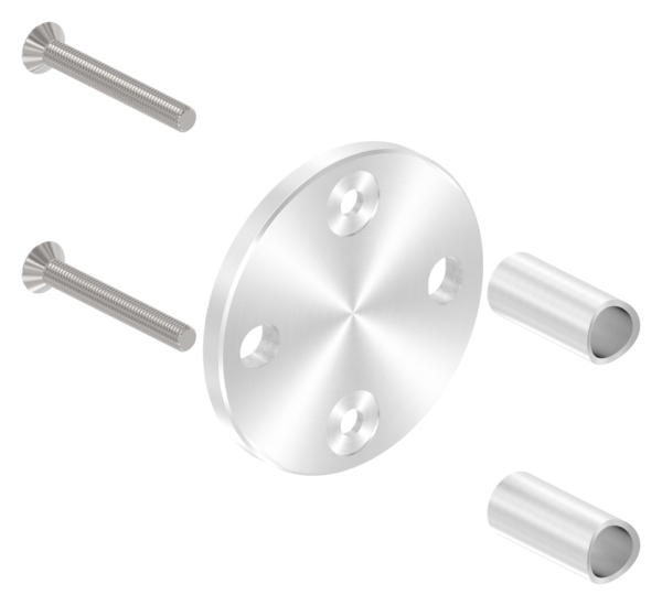 Wandbefestigung für Geländerpfosten 42,4mm