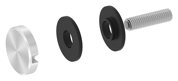 Oberteil Ø 30mm zu BRENK-fix®-Halter, ALU