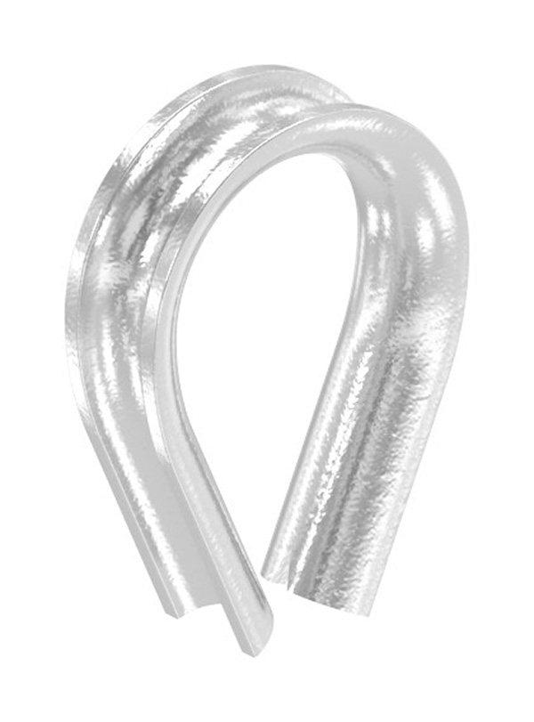 Kausche - fuer Seil Ø- 3 mm - V4A-11-2985.1