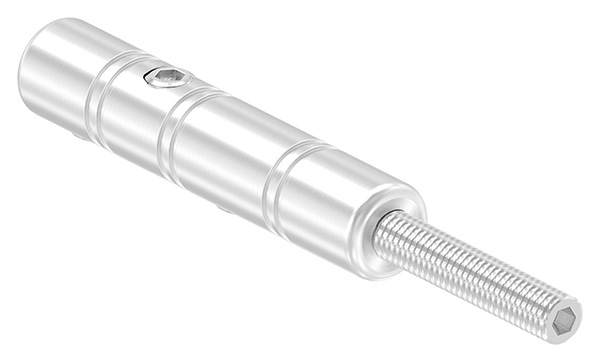 Gewindeterminal zur Selbstmontage - Fuer Seil- Ø 8 mm - mit Aussengewinde - V2A-11-2808.4