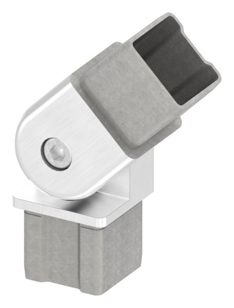 Verbindungsgelenk für Rohr 40x40x3mm, V4A