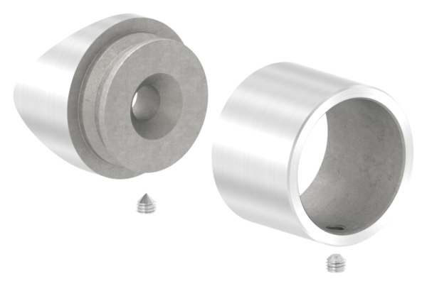 Befestigung für Rohr 33,7mm an 42,4mm