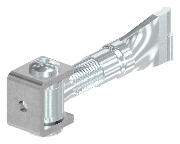 Torband M24 verstellbar zum einmauern Stahl (roh) S235JR
