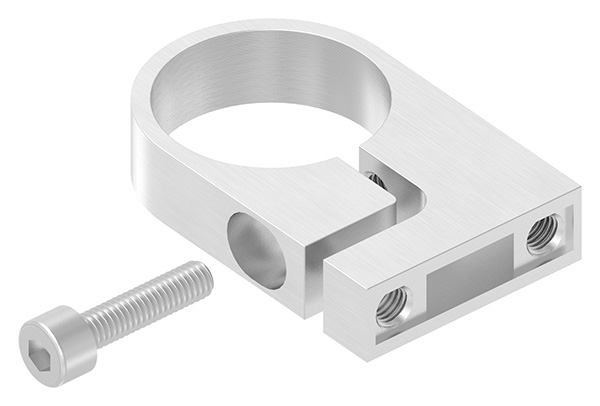Spannring für Rundrohr 42,4 mm V2A | 35 mm