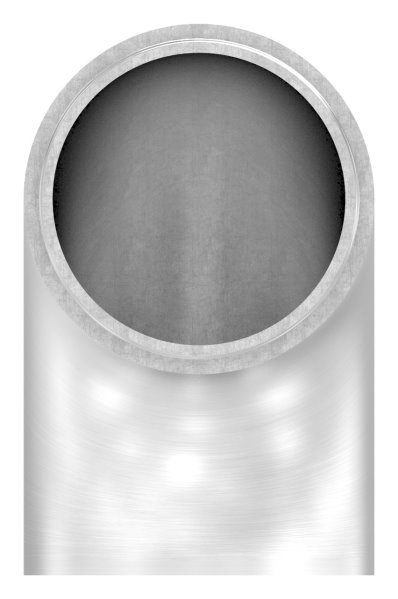Endbogen V2A fuer Rohr Ø 48-3 mm Wandstaerke 2-0 mm 90° flach-11-3694.4