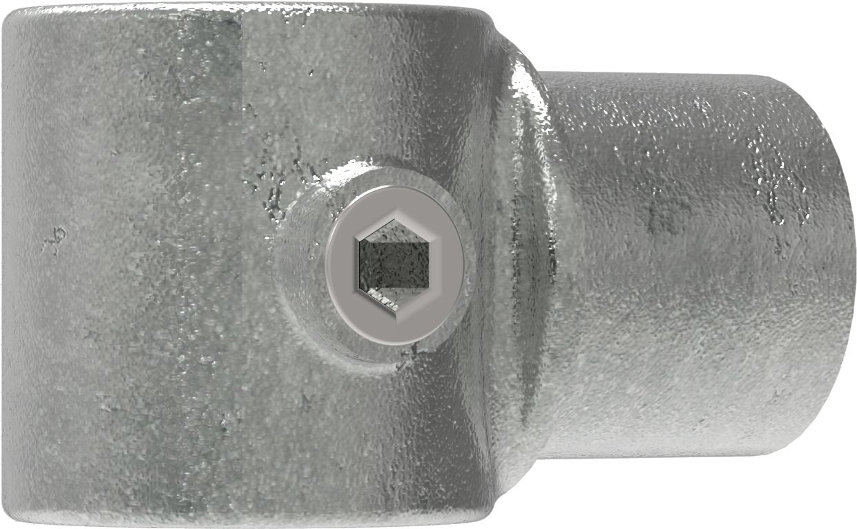 Rohrverbinder Drehstueck Ø 42-4 mm -1 1-4- - Temperguss verzinkt - 147C42-147C42