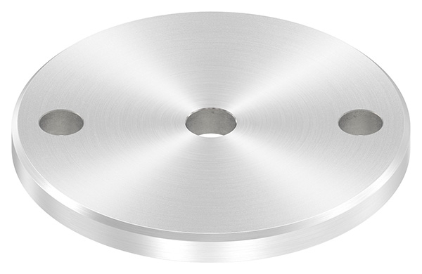 Ankerplatte Ø 100 x 8 mm mit Zentrierbohrung- Ø 12-5 mm V2A-11-2225RF.4