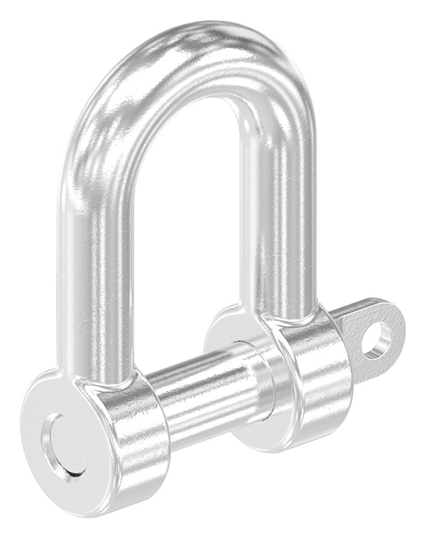 Schäkel | für Seil Ø: 8 mm | V4A