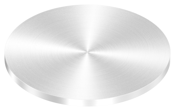 Ronde Ø 100 x 5mm- mit Rundschliff- V2A-88-1153100-240-5.R