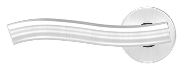 Türdrückerpaar V2A inkl. 8 mm Drückerstift Modell Ellbow