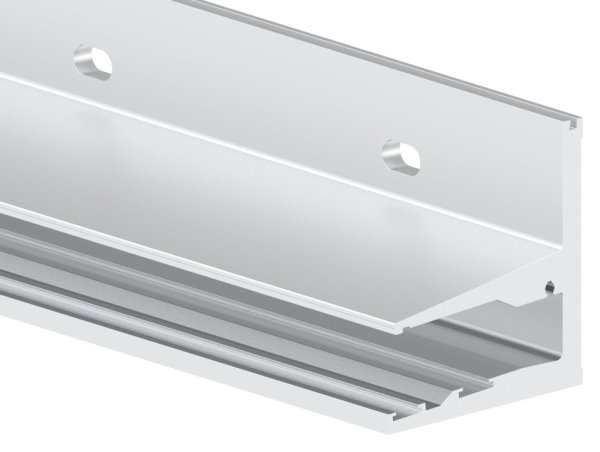 Vordachprofil eleganza canopy, L=3000mm, roh