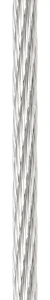 Edelstahlseil 7x7 - flexibel - Ø 2 mm - Preis pro Meter - V4A-11-2798.1