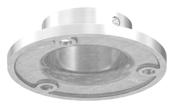 Bodenanker für Rohr 33,7mm, V2A