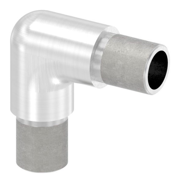 Rohrbogen 90° eng, für Rohr 21,3 x 2,0mm, V2A