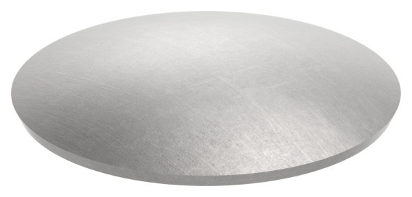 Klopperboden Rohrabschluss Ø 60-3x2-5 mm Stahl roh Hoehe- 9 mm-30-2766.8