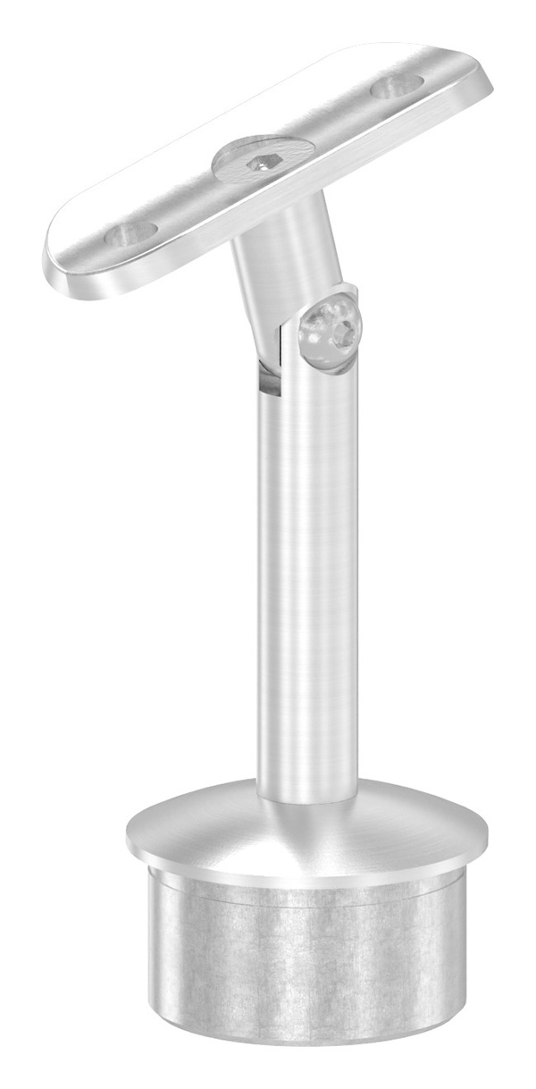 Rohrabschlussstopfen Edelstahl V2A fuer Rohr Ø 42-4 x 2-5 mm Handlauf Ø 42-4 mm mit Gelenkstift-88-1160703.240