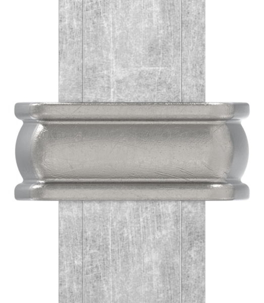 Bund - 1 Stueck - Material- 12x3 mm - Innenmass- 19x22 mm - Stahl -Roh- S235JR-30-6731.8