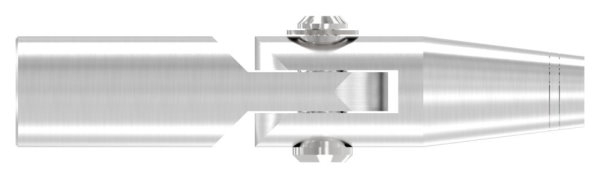 Gelenk Punkthalter Edelstahl V2A M10 Gewinde fuer Zugstangen-88-1150640-240-GL.L